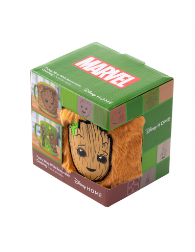 ▷ TAZA PREMIUM CON FUNDA DE PELUCHE DE GROOT by Pequeños Gigantes
