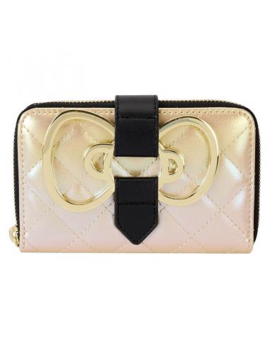 Cartera con cremallera Oro Hello Kitty 50 Aniverdario