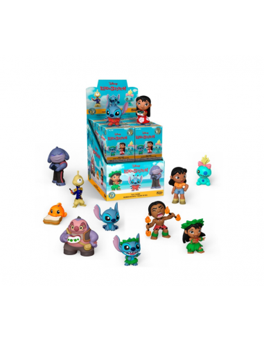 Figuras Funko Mystery Mini Lilo & Stitch - Expositor 12 Unidades Sorpresa