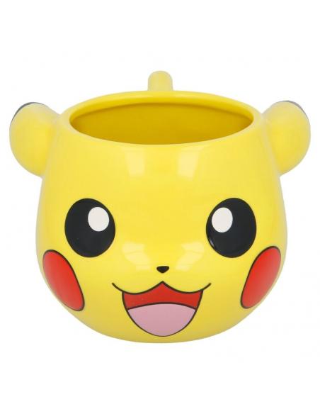 Taza 3D en caja regalo Cabeza Pikachu 500 ml