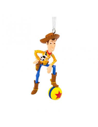 Adorno de Hallmark de Woody de *Toy Story* de Disney y Pixar.
