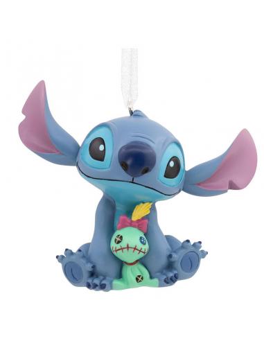 Adorno Stitch con peluche resina 7,5 cm