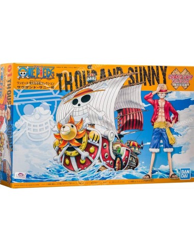 ▷ MAQUETA KIT ENSAMBLAJE THOUSAND SUNNY DE ONE PIECE by Pequeños Gigantes