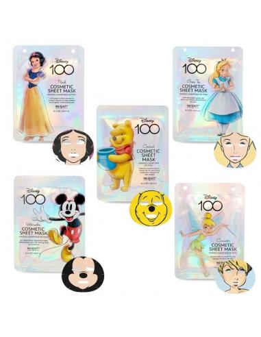 Colección Mascarilla para el rostro x 5 Blancanieves, Alicia en el País de las Maravillas, Winnie The Pooh, Campanilla y Mickey