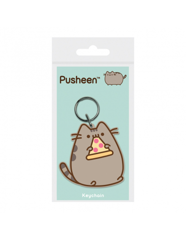 PYR - Llavero Licencia Pusheen Pizza