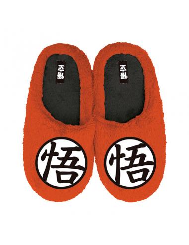 Pack 6 pares Zapatillas bordadas kanji Go - Dragon Ball. De la Talla 36 a la 41.