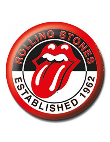 Pin esmaltado Rolling Stones - Established Medidas: 2,5 cm