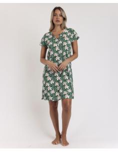 ADMAS Camisola Manga Corta Flowers In The Sun para Mujer
