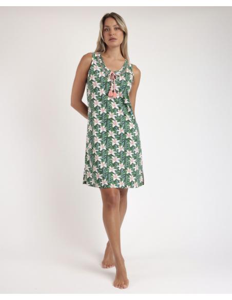 ADMAS Camisola Sin Mangas Flowers In The Sun para Mujer