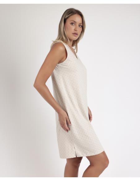 ADMAS CLASSIC Camisola Sin Mangas Organic Dots para Mujer