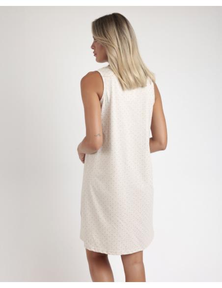 ADMAS CLASSIC Camisola Sin Mangas Organic Dots para Mujer
