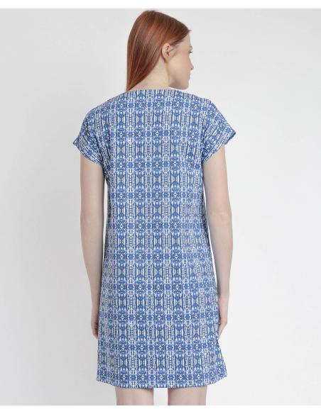 ADMAS Camisola Manga Caída Ibiza Trip para Mujer