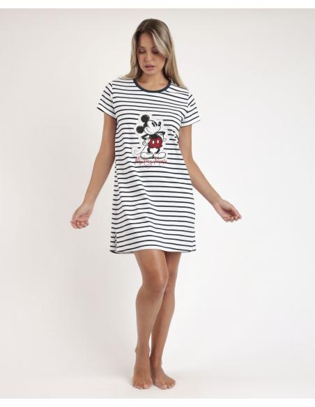 DISNEY Camisola Manga Corta Mickey Patch para Mujer