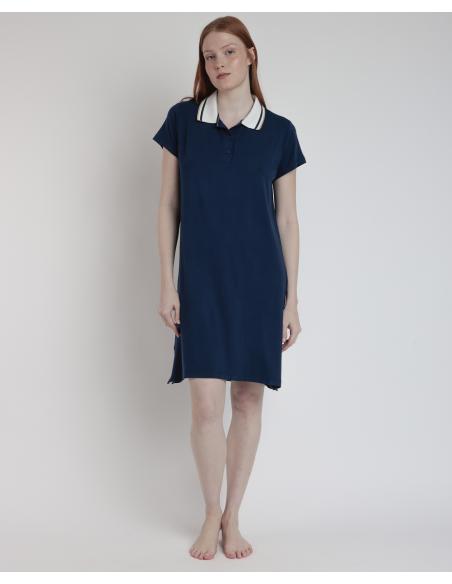 ADMAS Camisola Manga Corta Trip para Mujer