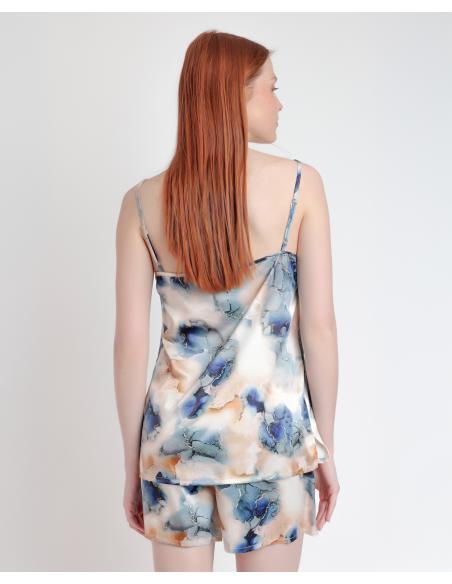 ADMAS LUXURY Pijama Tirantes Tile para Mujer