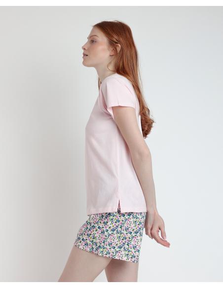 ADMAS Pijama Manga Corta Sweet Garden para Mujer