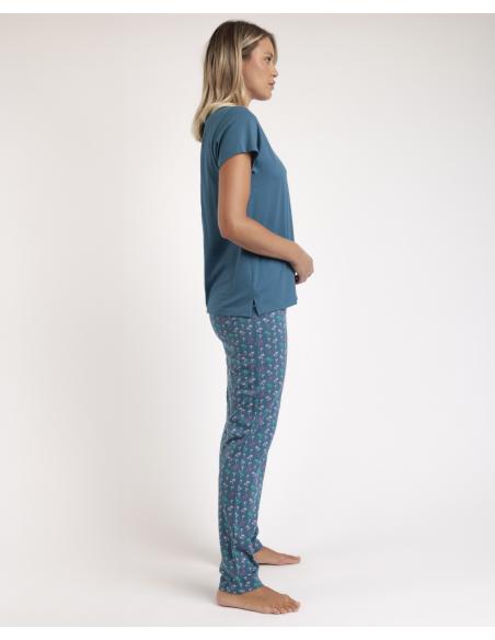 ADMAS Pijama Manga Corta Have A Good Day para Mujer