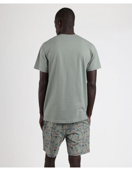 ADMAS Pijama Manga Corta Skate para Hombre