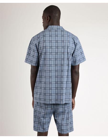 ADMAS Pijama Abierto Manga Corta Important Discover Bicycle para Hombre