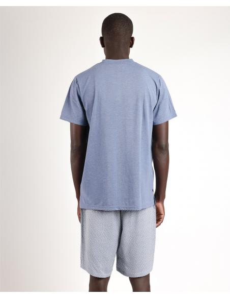 ADMAS CLASSIC Pijama Manga Corta Classic Spiga para Hombre