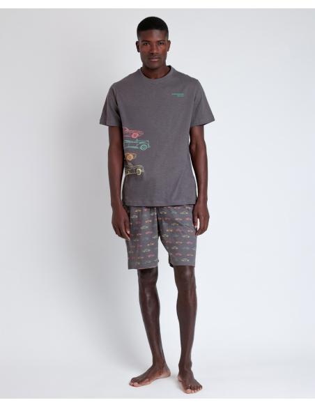 ADMAS Pijama Manga Corta Generals para Hombre
