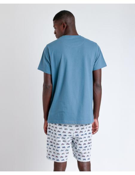 DIVER Pijama Manga Corta Generals para Hombre