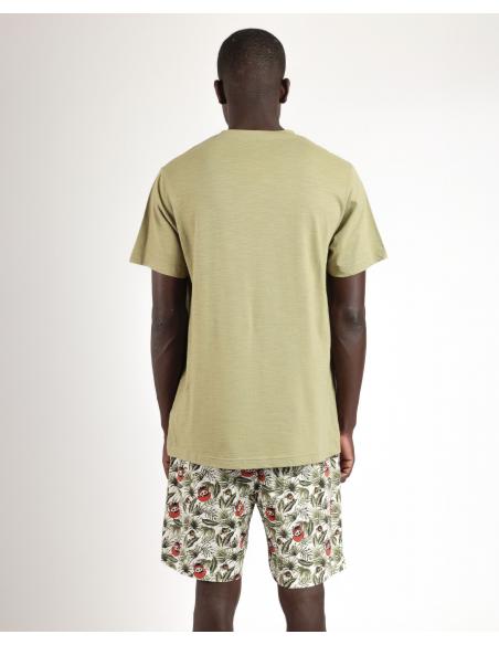 DISNEY Pijama Manga Corta Timon & Pumbaa para Hombre