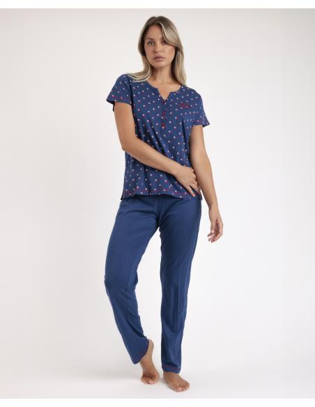 ADMAS Pijama Manga Corta Stares Dreams para Mujer