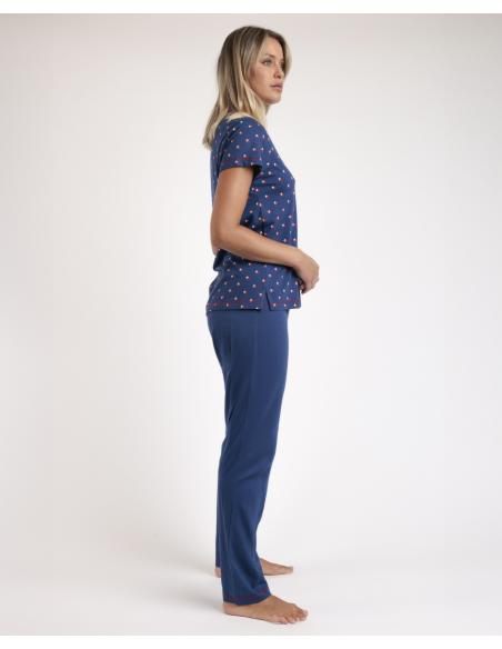 ADMAS Pijama Manga Corta Stares Dreams para Mujer