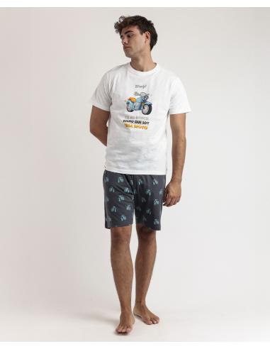 MR WONDERFUL Pijama Manga Corta Generals para Hombre