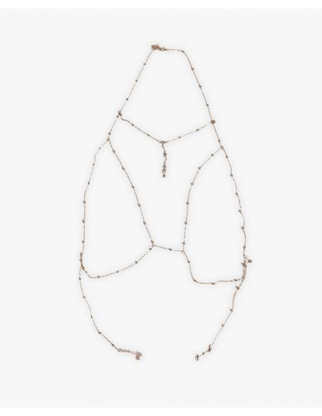 ADMAS Colgante para Bralette en Dorado Romantic para Mujer, (Caja 6 unidades)