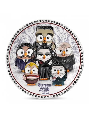 ▷ PLATO PREMIUM DE LA FAMILIA ADAMS 31 CM by Pequeños Gigantes