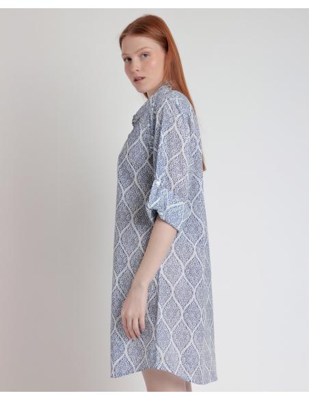 ADMAS Vestido Manga Larga Greek para Mujer