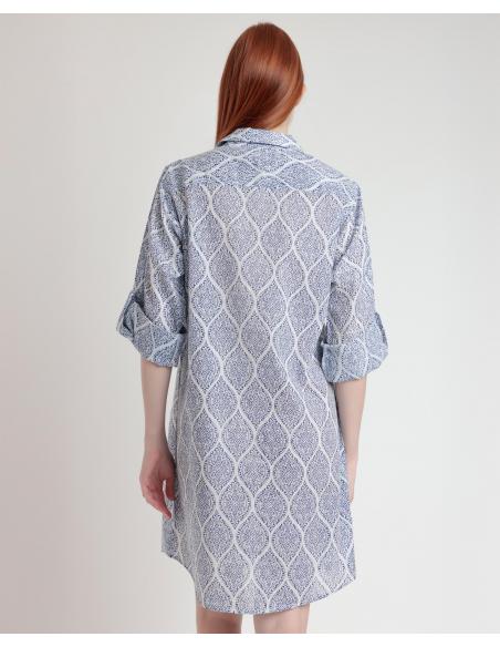 ADMAS Vestido Manga Larga Greek para Mujer