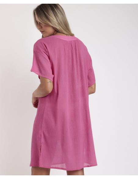 ADMAS Vestido Manga Corta Stone para Mujer