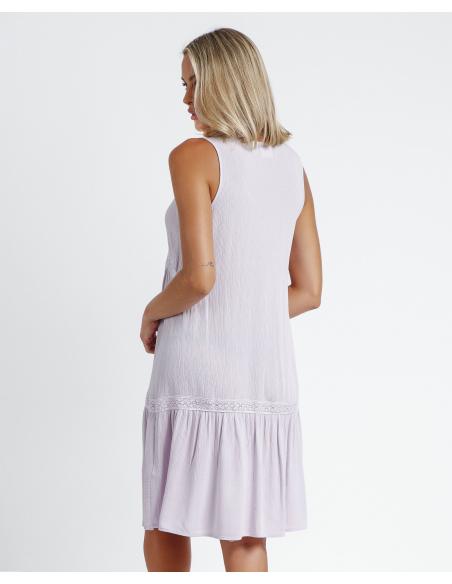 ADMAS ETHNIC Camisola Tirantes Lavender para Mujer
