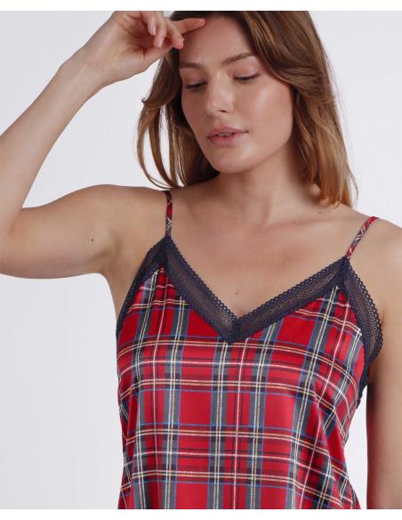 ADMAS CLASSIC Camisola Tirantes Scottish Fashion para Mujer