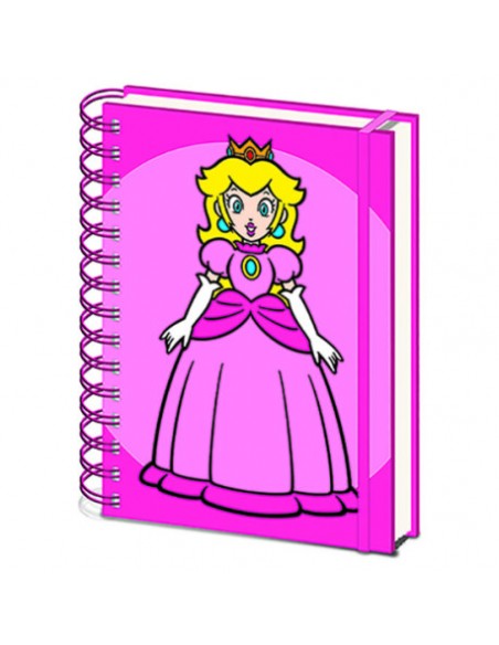 CUADERNO PREMIUM PRINCESA PEACH