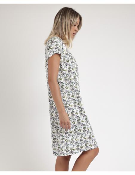 ADMAS GARDEN Camisola Manga Corta Dream Flowers para Mujer