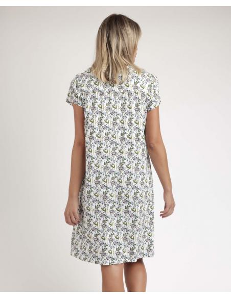 ADMAS GARDEN Camisola Manga Corta Dream Flowers para Mujer