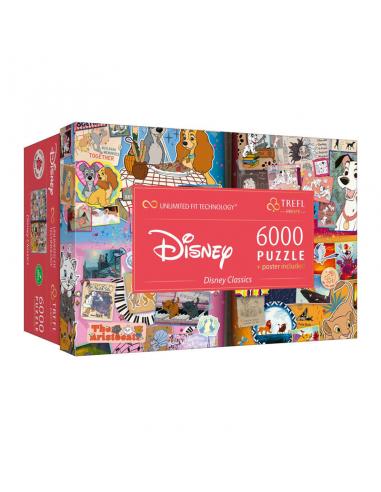 Puzzle Colección películas Disney clásicas 6000 Piezas