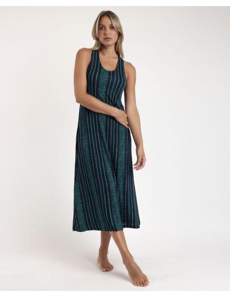 ADMAS Vestido Halter Night Multicolor para Mujer