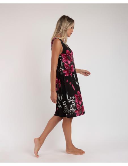 ADMAS Vestido Sin Mangas Shiny Braid para Mujer