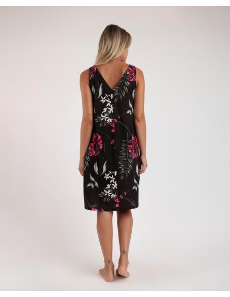 ADMAS Vestido Sin Mangas Shiny Braid para Mujer