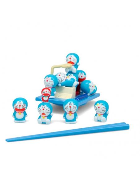 Set de 10 figuras pintadas a mano + Juego de habilidad Doraemon All Over