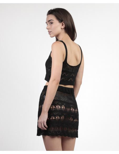 ADMAS Conjunto Top + Falda Total Look para Mujer
