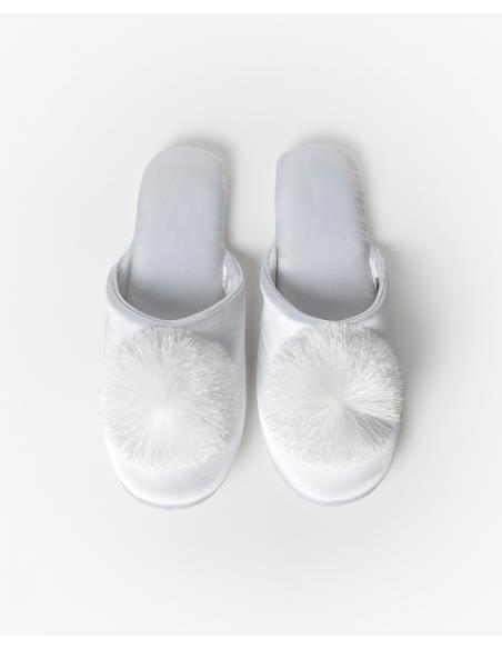 ADMAS Zapatillas Novia Satin Bridal para Mujer, (Caja 6 unidades)