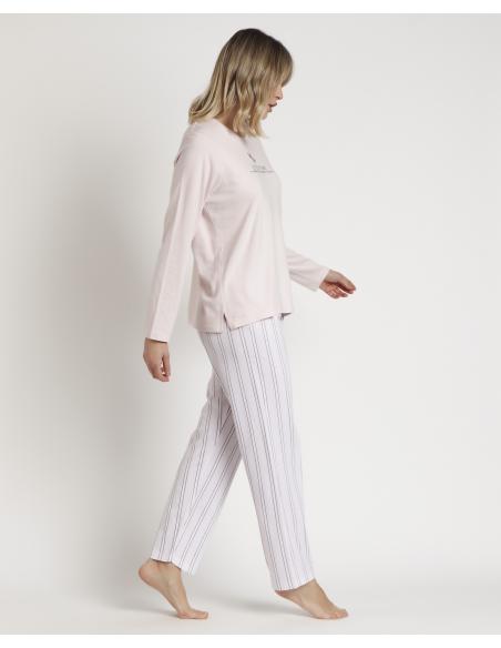 ADMAS CLASSIC Pijama Manga Larga Magic Time para Mujer