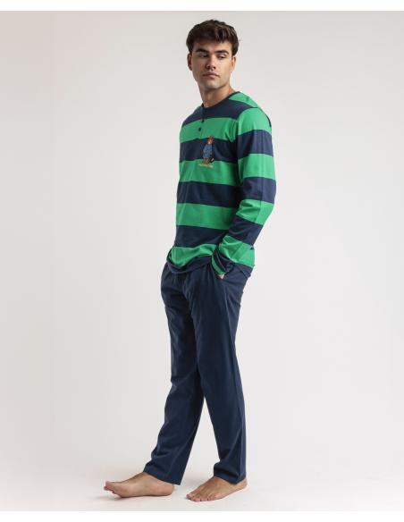 PADDINGTON Pijama Manga Larga Rugby Paws para Hombre