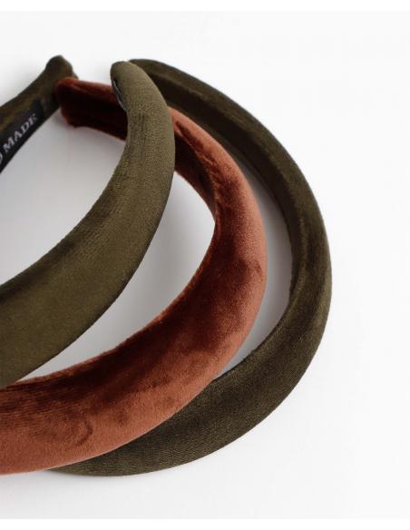 ADMAS Diadema Autumn Velvet para Mujer (Caja 6 unidades)